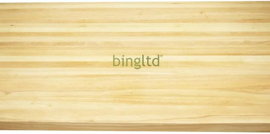 BingLTD - 72" L x 25" Rectangular Birch Butcher Block Standard Countertop with Edge Grain (CT7225-BR-CC)