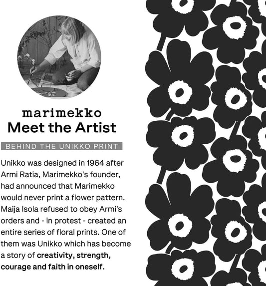 MARIMEKKO Pieni Unikko Pot Holder with Hanging Loop – Refine Your Kitchen Décor with Our Floral Pot Holders — Pink Pot Holders for Kitchen & Oven (8" L x 8" W)