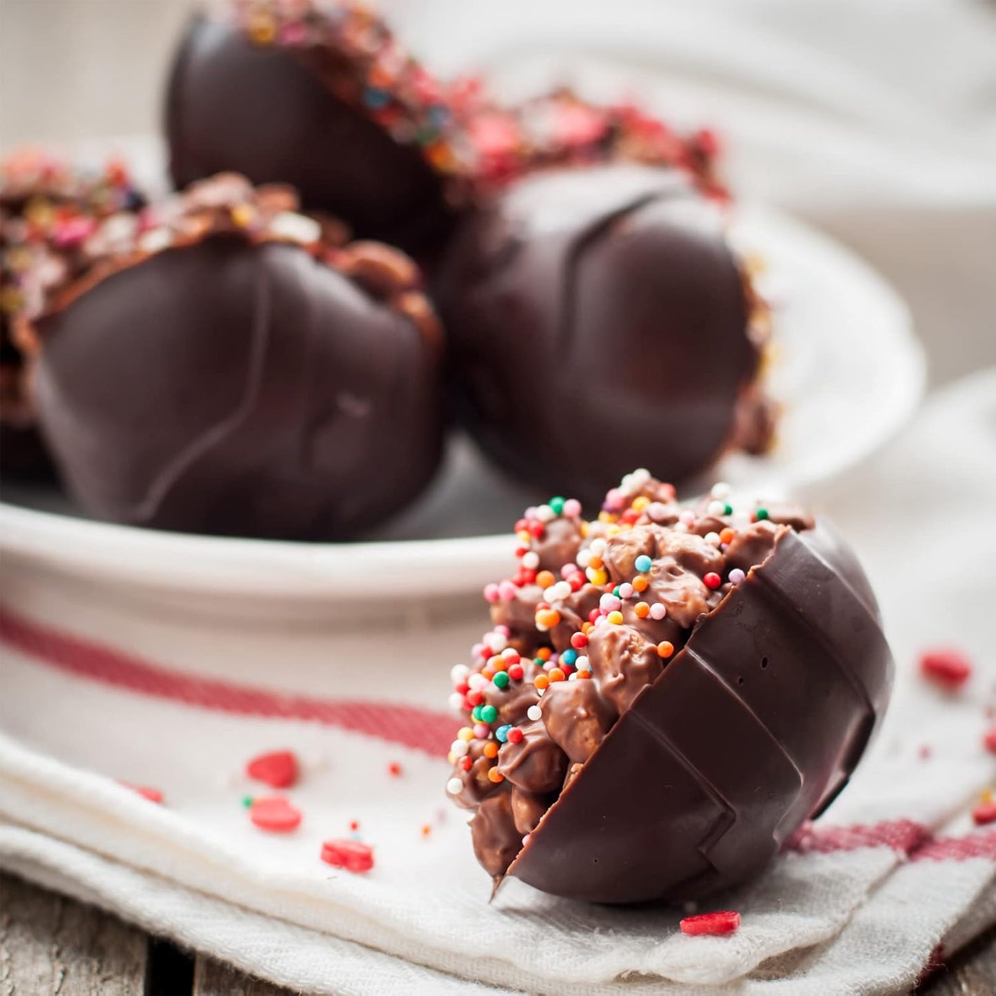 Easter Egg Silicone Bunny Silicon Molds for Chocolate 4 Packs Egg Shaped Mold Baking Pan Resin Cake Chocolate Mold Silicone Candy Pan for Easter Party