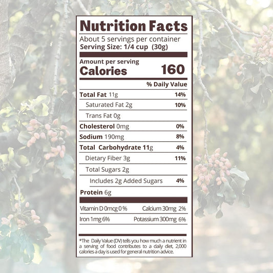 Organic Pistachios, Maple Butter Flavored 5oz 3 Pack No Shell California Pistachios - Nichols Farms