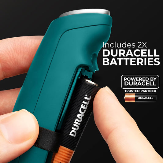 Zulay Kitchen Patented Tornado Triple Whisk Milk Frother with 4 Duracell Batteries – Handheld Foam Maker for Coffee, Lattes, Matcha & Hot Chocolate – Rich, Creamy Froth in Seconds