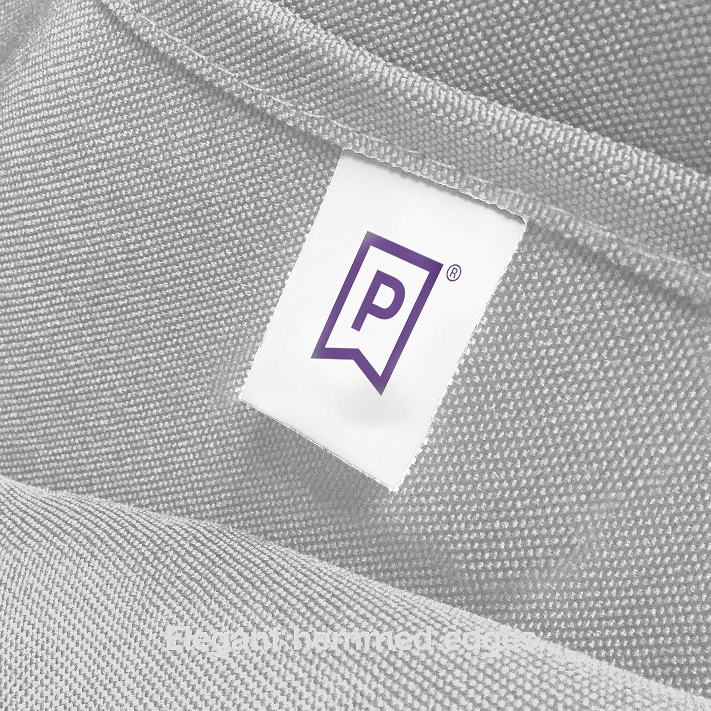 Gee Di Moda Cloth Napkins - 17 x 17 Inch Silver Dinner Napkins - Set of 12 Soft & Absorbent Washable Fabric Cloth Table Napkins with Hemmed Edges for Hotel Restaurant, Holiday Parties & Wedding