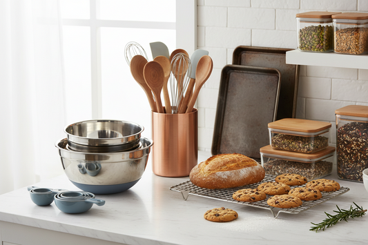 Bake, Cook & Store: Essential Bakeware, Cooking Tools & Food Storage Solutions