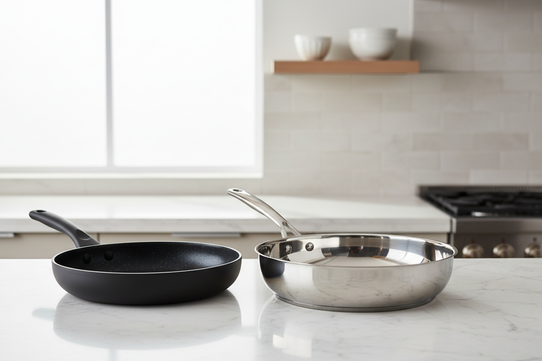 Nonstick vs. Stainless Steel: Which Cookware Is Best for Your Cooking Style?