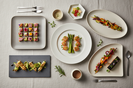 Shape Matters: How Plate Geometry Influences the Way We Serve and Gather