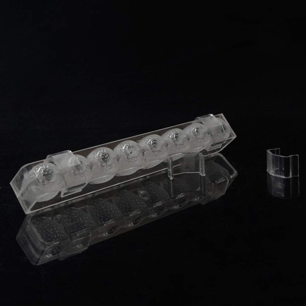 Grainrain polycarbonate chocolate mold polycarbonate chocolate bar mould 3D strawberry 2 part mold candy pastry tools (19294)