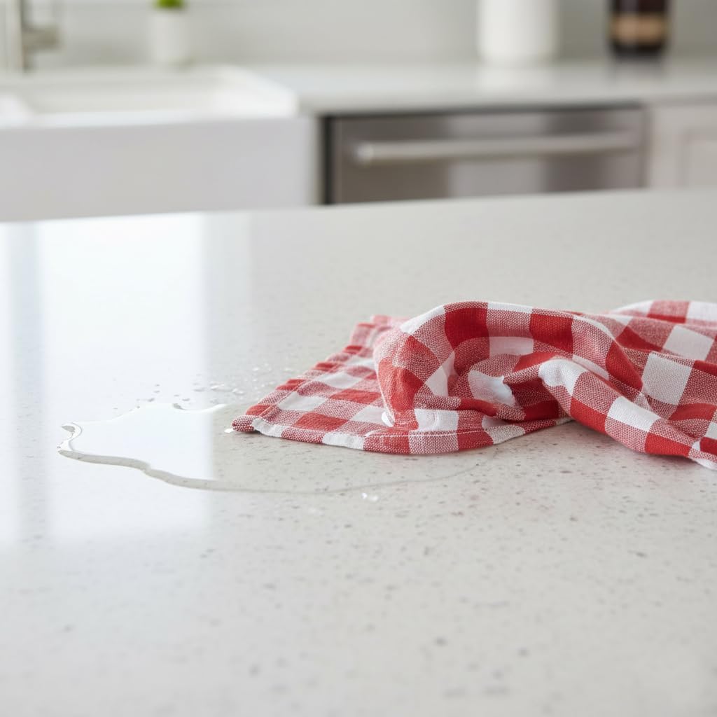 Urban Villa Kitchen Towels Set of 6 Buffalo Checks Rust Kitchen Towels 20X30 Inches 100% Cotton Highly Absorbent Kitchen Towels Premium Quality Ultra Soft Mitered Corners KitchenTowels