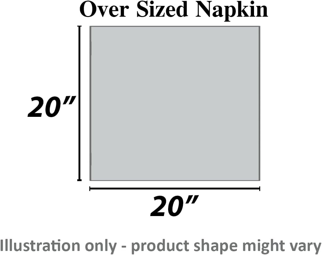 Urban Villa Cloth Napkins White Hemstitch Dinner Napkins Set of 12 (20X20) 100% Cotton Absorbent Washable Durable Reusable Ideal for Hotel Collection Christmas Parties Restaurant Lunch Dinner Napkins