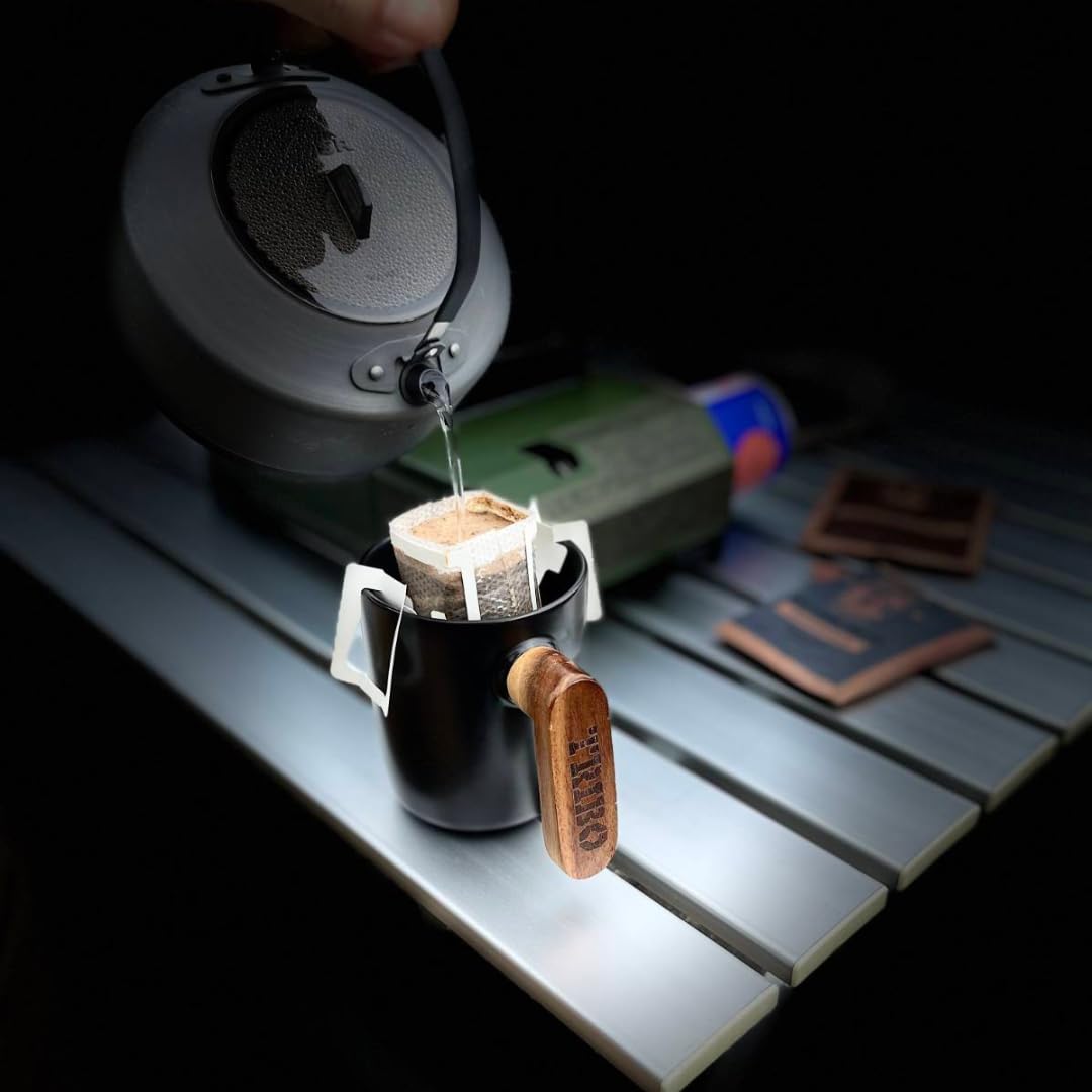 Tribo Coffee Single-Serve Portable Pour Over Drip Coffee - Frontier Blend - 10 Servings (Dark Roast)