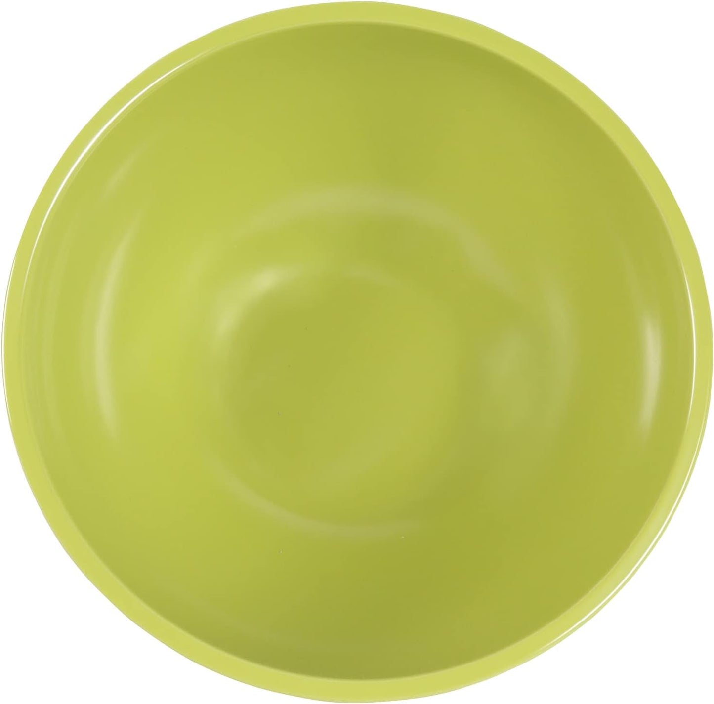 Melamine Mixing Bowls with Lids - 12 Piece Nesting Bowls Set 6 Bowls and 6 Lids, Mixing Bowl Set (Green Ombre)