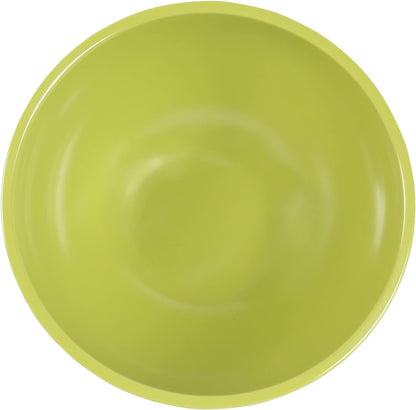 Melamine Mixing Bowls with Lids - 12 Piece Nesting Bowls Set 6 Bowls and 6 Lids, Mixing Bowl Set (Green Ombre)