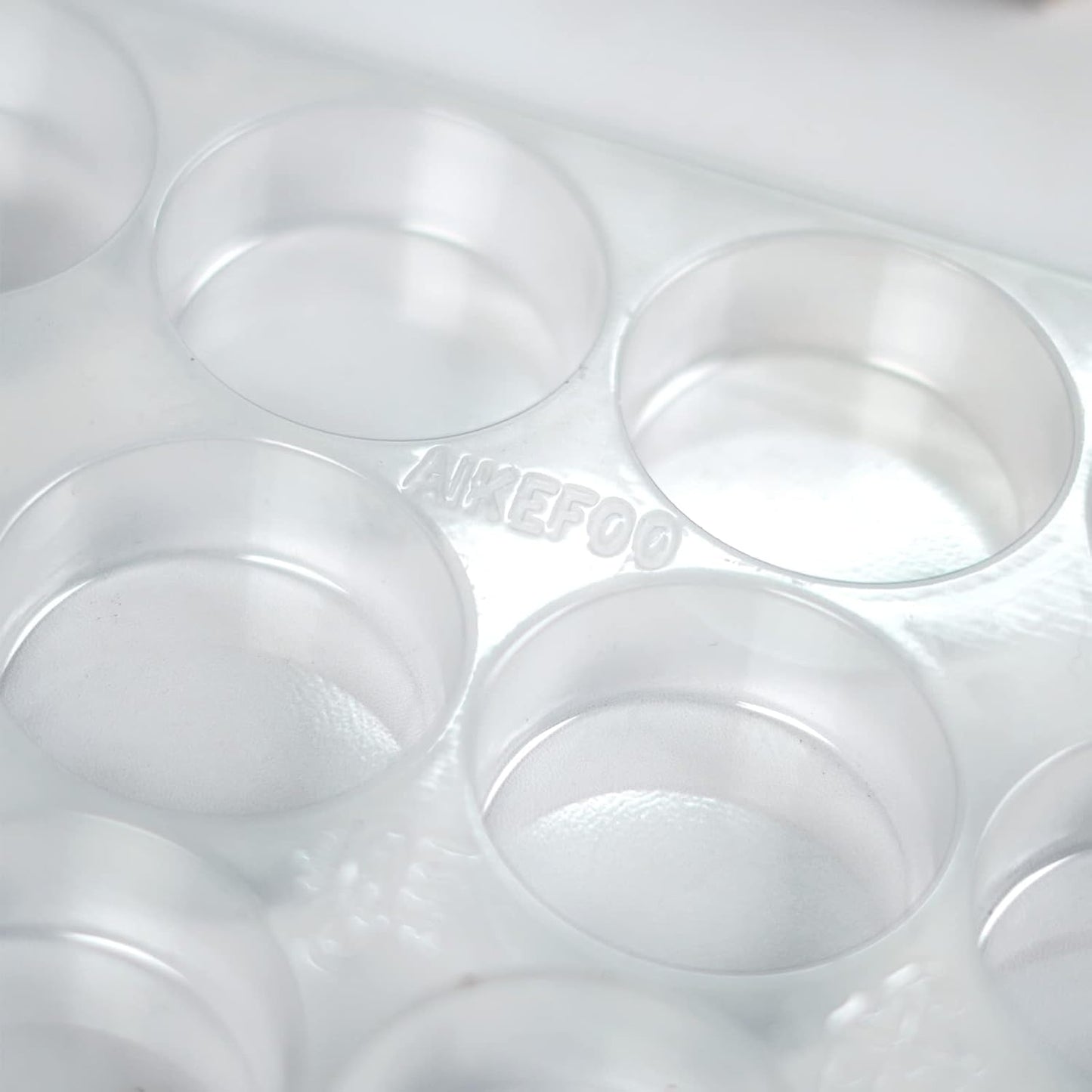 Round Cookie Chocolate Mold, Covered Cookie Mold 5 Pack, 12 Cylinders Each, Chocolate Covered Round Cookies,Candy and Chocolate, and Even Soap Molds