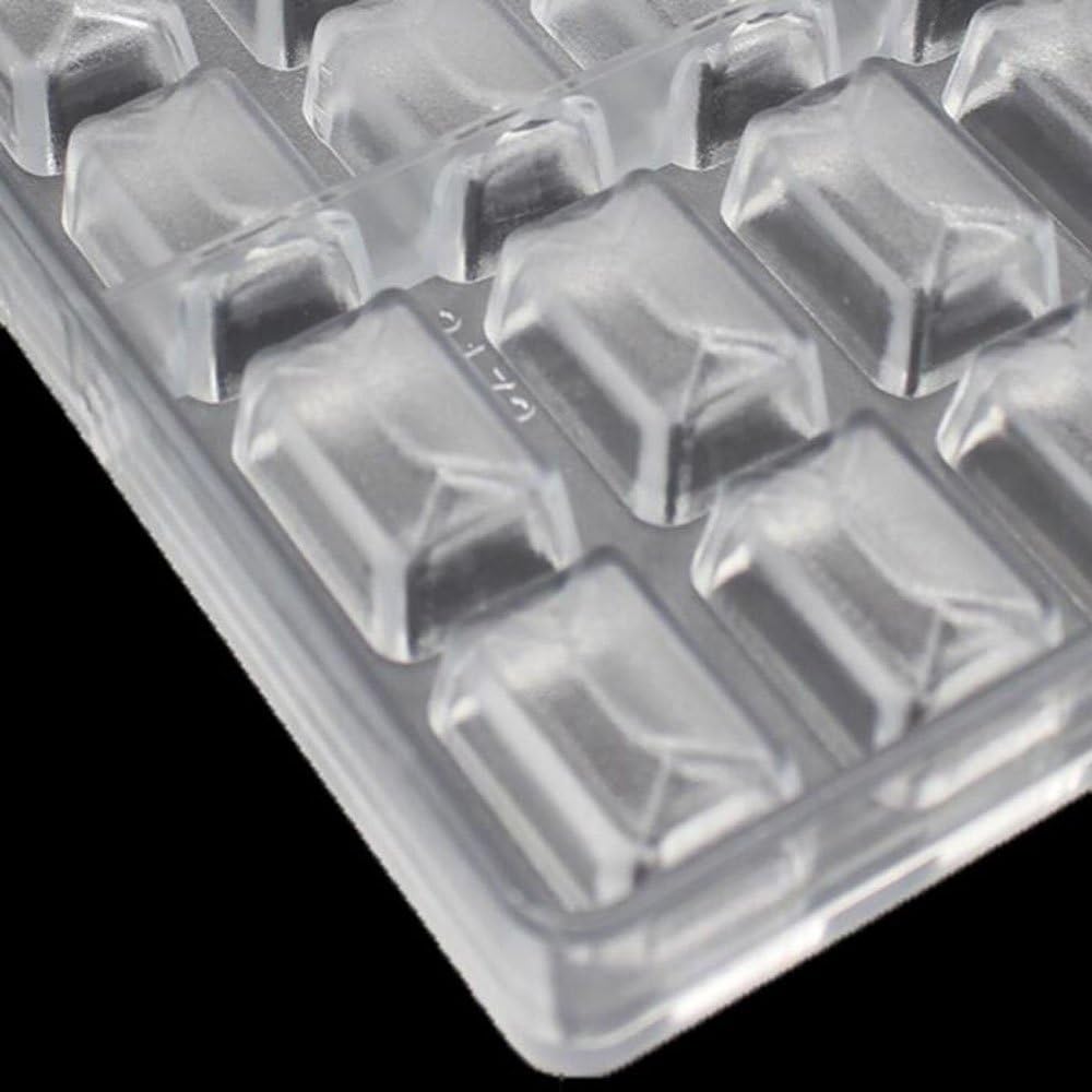 Grainrain polycarbonate chocolate mold polycarbonate chocolate bar mould rectangle envelope diy candy pastry bakeware tools (19329)