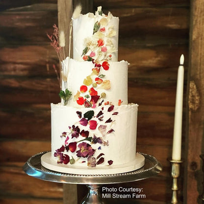 Edible Freeze-dried Flower Petals | 0.2 oz Dried Edible Flowers | About 1.5 Cups of Edible Flower Petals | Edible Flower Petals for Cocktails | Edible Flower Petal Garnish | Dried Edible Flower Petals