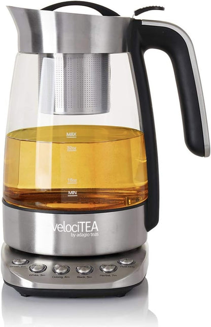 Electric Tea Maker With Variable-Temperature Settings and Keep-Warm Feature
