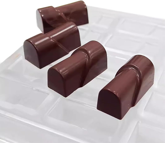 Grainrain polycarbonate chocolate mold polycarbonate chocolate bar mould (19333)