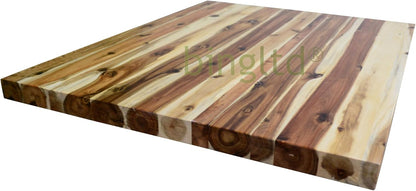BingLTD - 30" L x 24" Rectangular Acacia Butcher Block Standard Countertop with Edge Grain (CT3024-AC-CC)