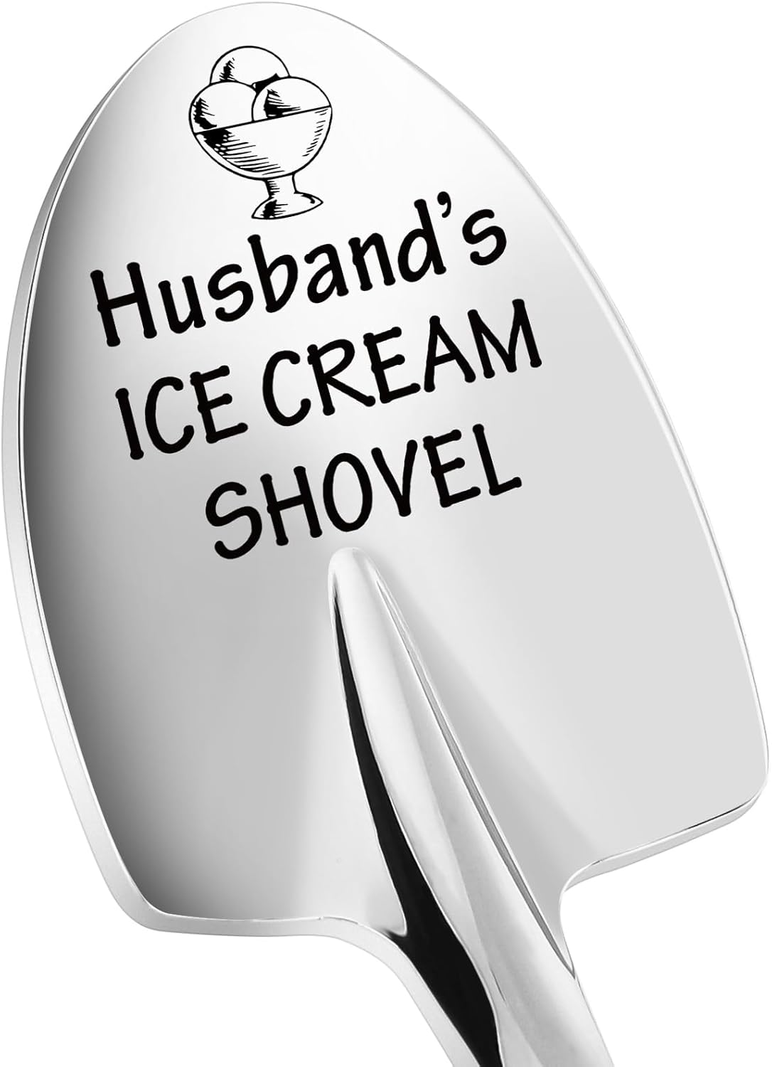 Christmas Unique Gifts for Husband from Daughter, Son, Wife - Funny Ice Cream Scoop Shovel Anniversary Birthday Gifts for Boyfriend - Christmas Stocking Stuffers for Husband