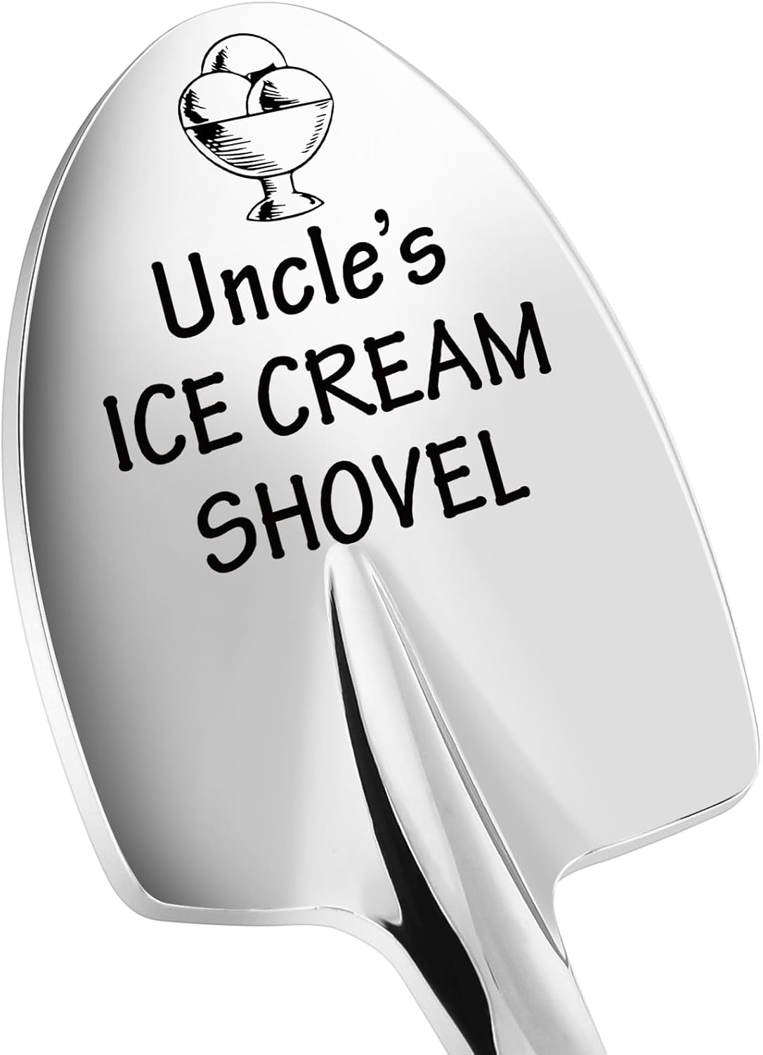 Uncle Gifts, Fathers Day Birthday Gifts for Uncle from Nieces Nephew Kids, Best Uncle Ever, Aunt and uncle Gift, Funny Uncle's Ice Cream Shovel Presents for Uncle