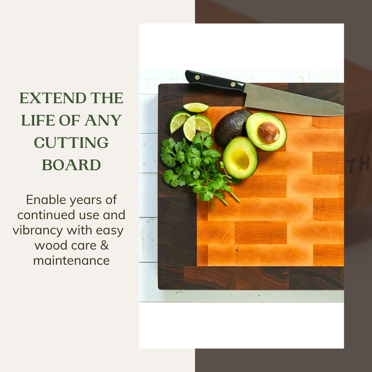 The Boardsmith Cutting Board Oil and Board Butter Set - Premium Cutting Board Wax and Food Grade Mineral Oil Cutting Board Kit - Butcher Block Conditioner (Extra-Large)