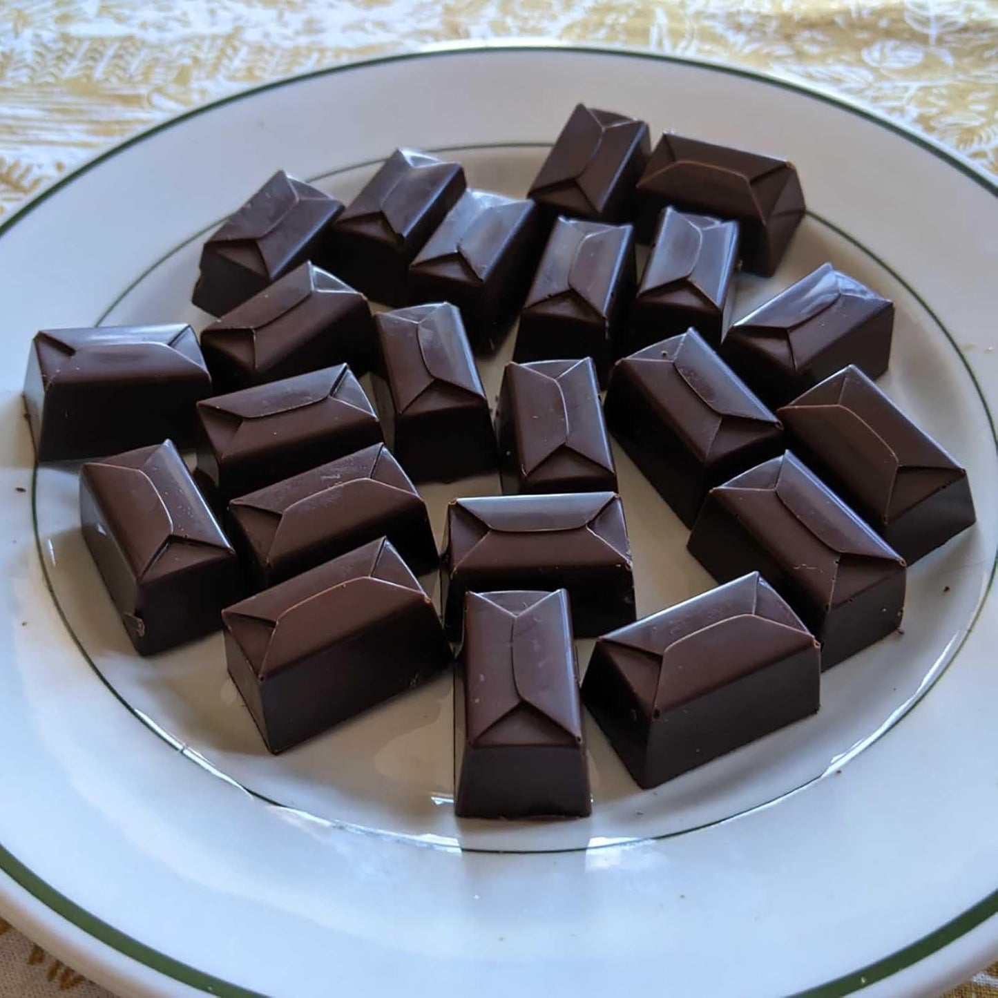 Grainrain polycarbonate chocolate mold polycarbonate chocolate bar mould rectangle envelope diy candy pastry bakeware tools (19329)