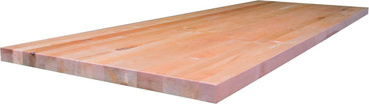 BingLTD - 72" L x 25" Rectangular Birch Butcher Block Standard Countertop with Edge Grain (CT7225-BR-CC)