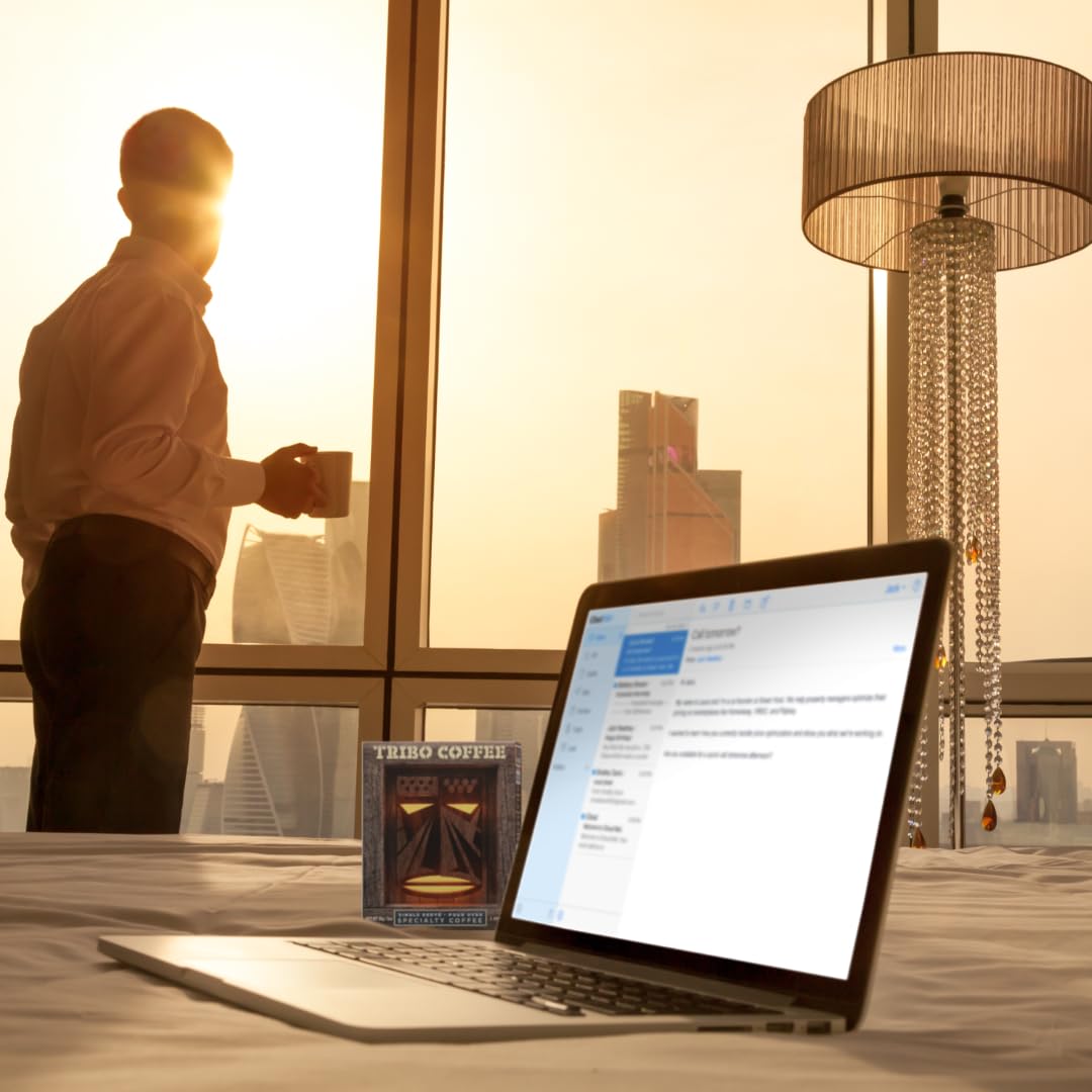 Tribo Coffee Single-Serve Portable Pour Over Drip Coffee - Double Variety - 2 Boxes (20 Servings)