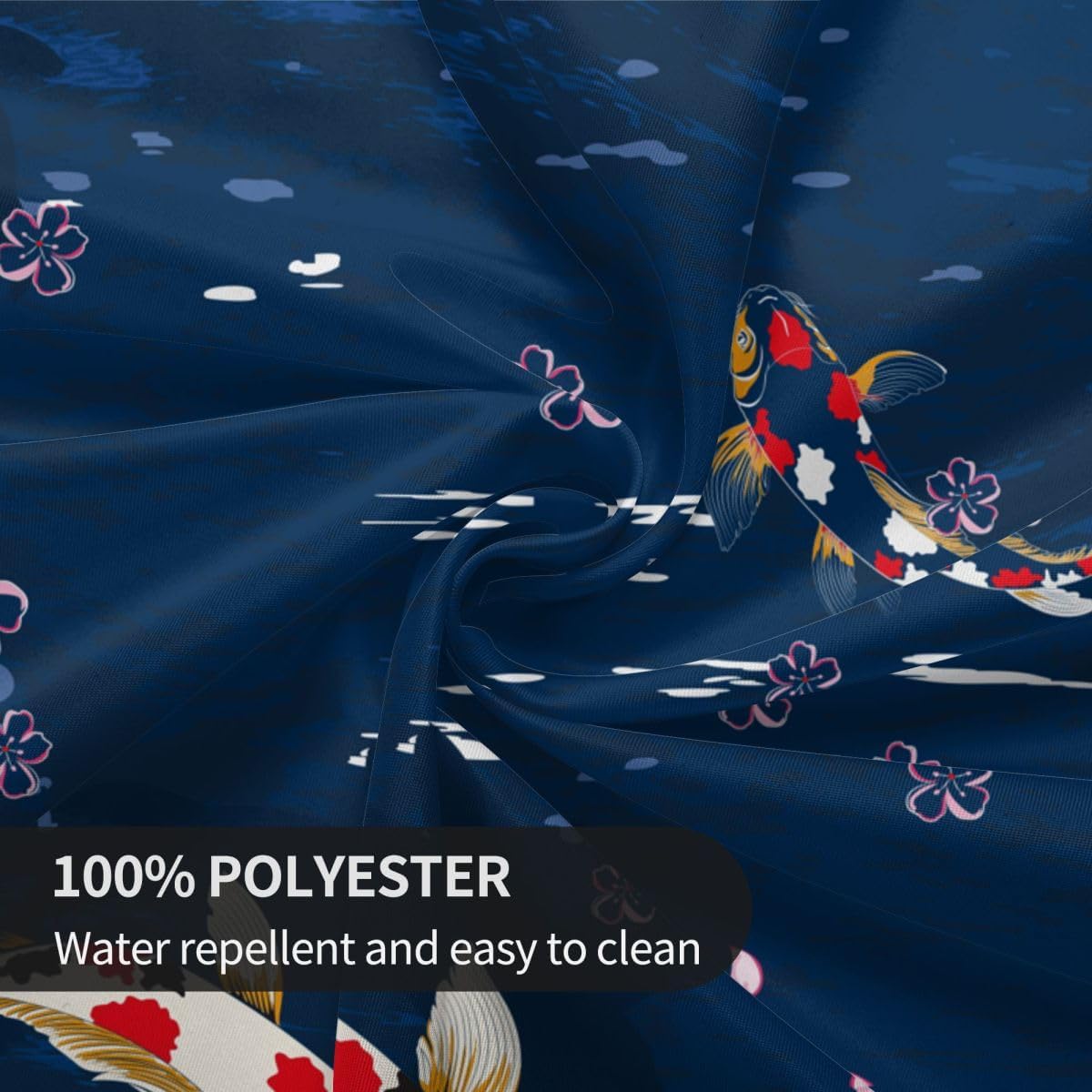 Cherry Blossom Tablecloth, Pink Traditioanal Oriental Chinese Floral Sketch Farmhouse Water Resisitant Wipeable Table Cover for Dining Kitchen Living Room Home Party Holiday Decor 70 inch Round