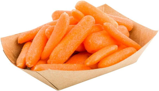 Restaurantware Bio Tek 4 Ounce Paper Boats 50 Disposable #25 Food Trays - PE Lining Durable Kraft Paper Food Baskets For Concession Stands Picnics or Fairs Stackable