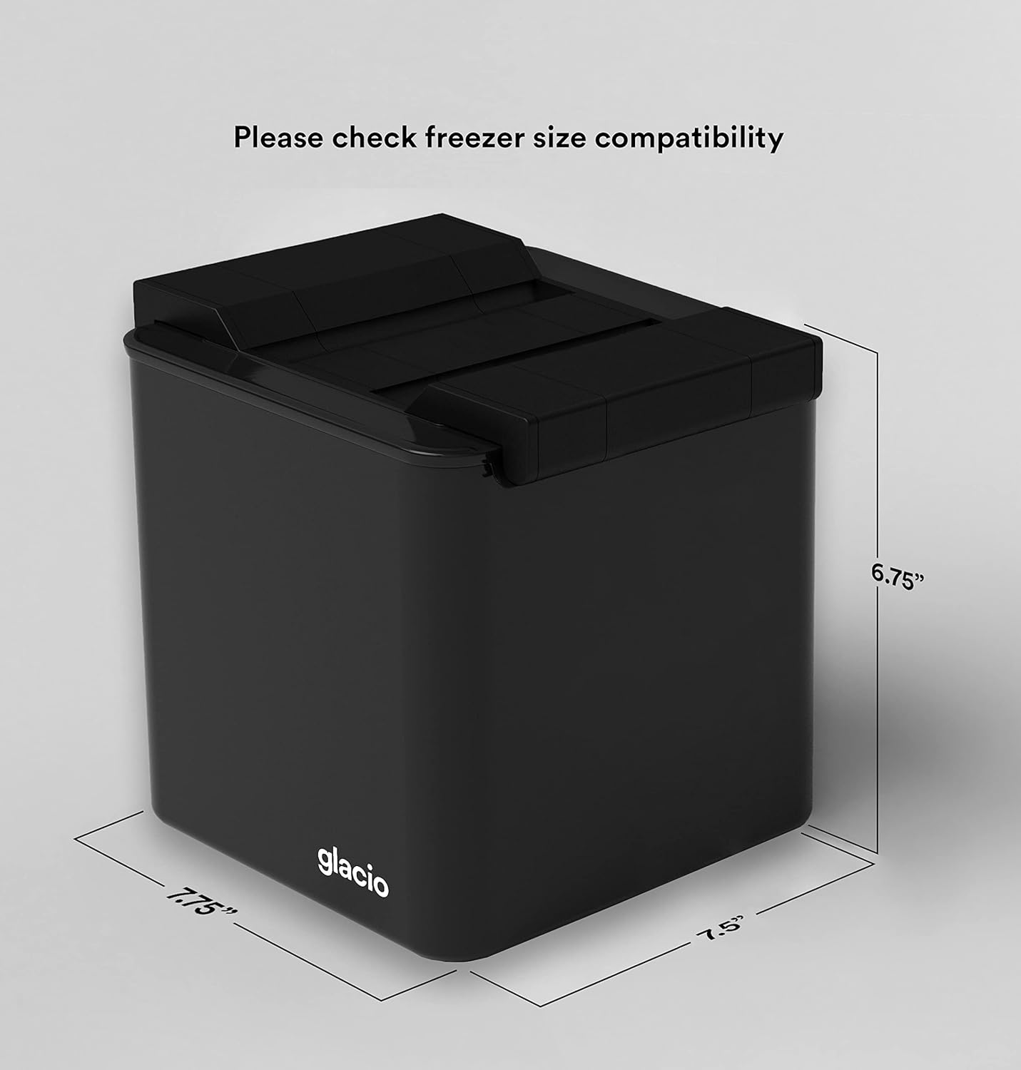 glacio Clear Ice Maker Set – Crystal Clear Ice Ball & Cube Molds for Whiskey and Cocktails | Dilution-Free Directional Freezing Design | Easy Removal