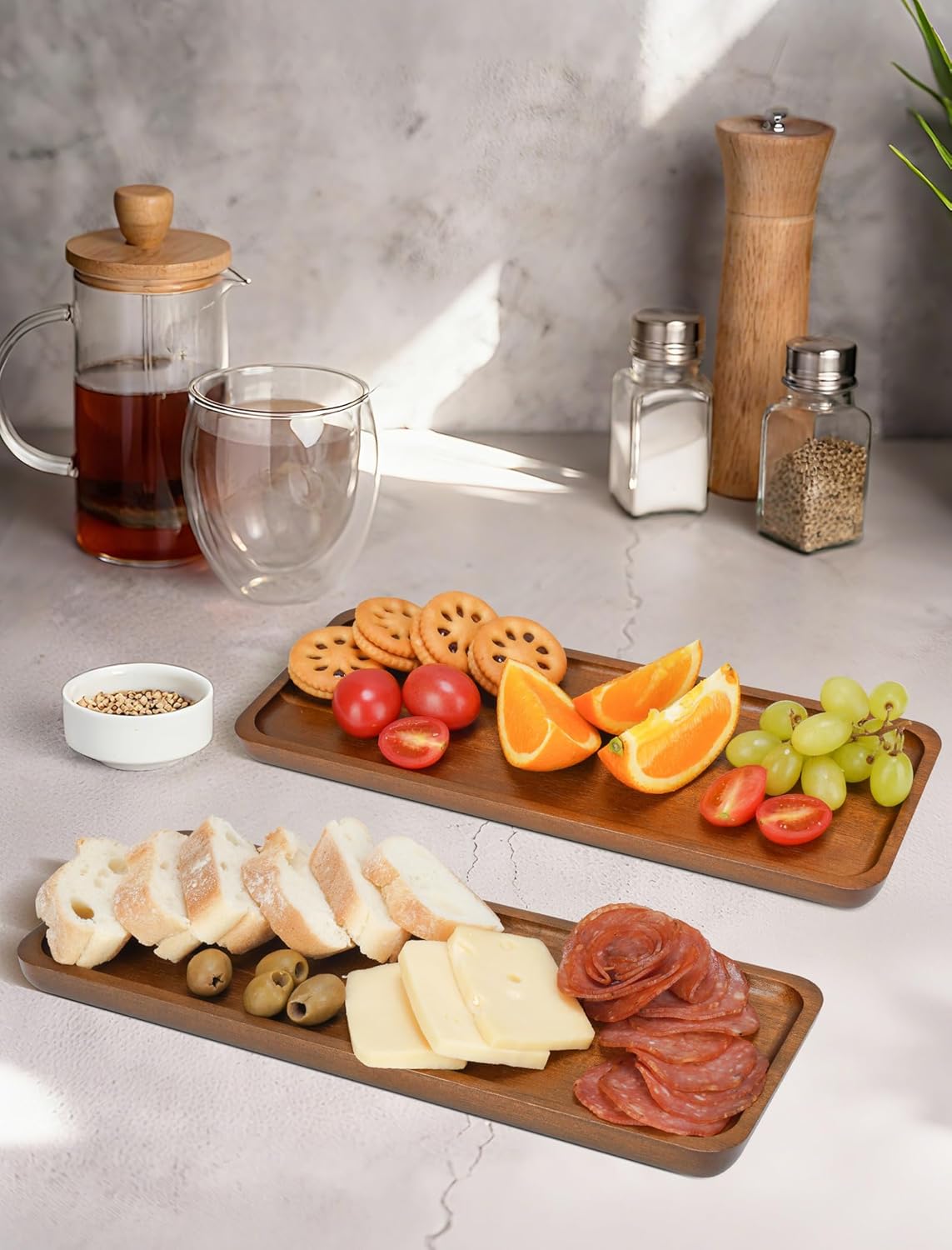 NiHome Acacia Wood Charcuterie Board