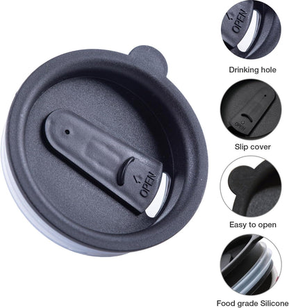 TZSSP Ceramic Coffee Mug,Coffee Travel Mug with Handle & Lid,Travel Cup for Porcelain,17 oz,Tall Tea Mug in Gift Box for Home & Office, Flower & Cat Art Pattern