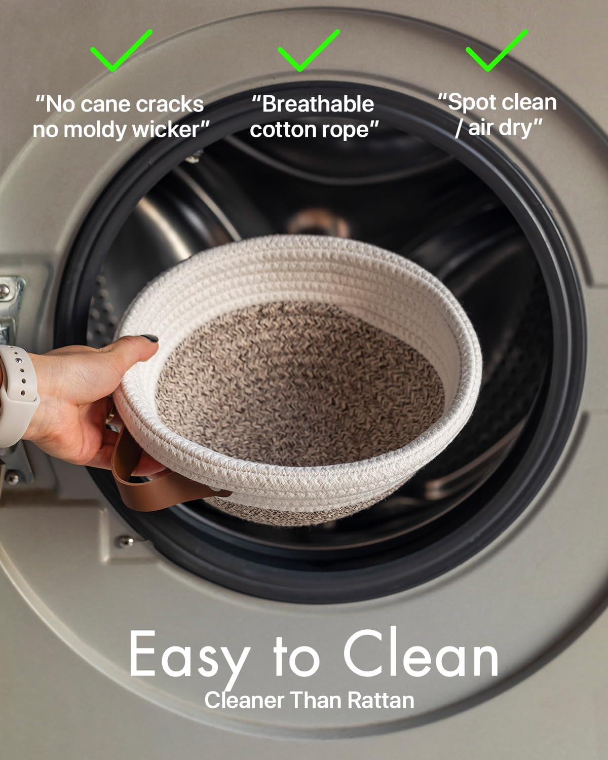 Crispier Crust Cotton Rope Banneton Bread Proofing Basket Set, Oval & Round Bread Baskets with Liners & Covers for Artisan Bread Baking, Sourdough Bread Baking Supplies(White-Mixed Brown)