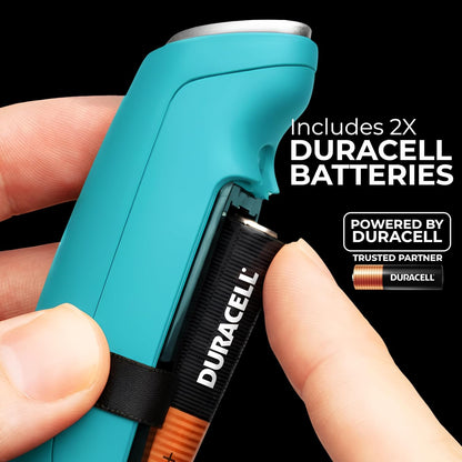 Zulay Kitchen Patented Tornado Triple Whisk Milk Frother with 4 Duracell Batteries – Handheld Foam Maker for Coffee, Lattes, Matcha & Hot Chocolate – Rich, Creamy Froth in Seconds