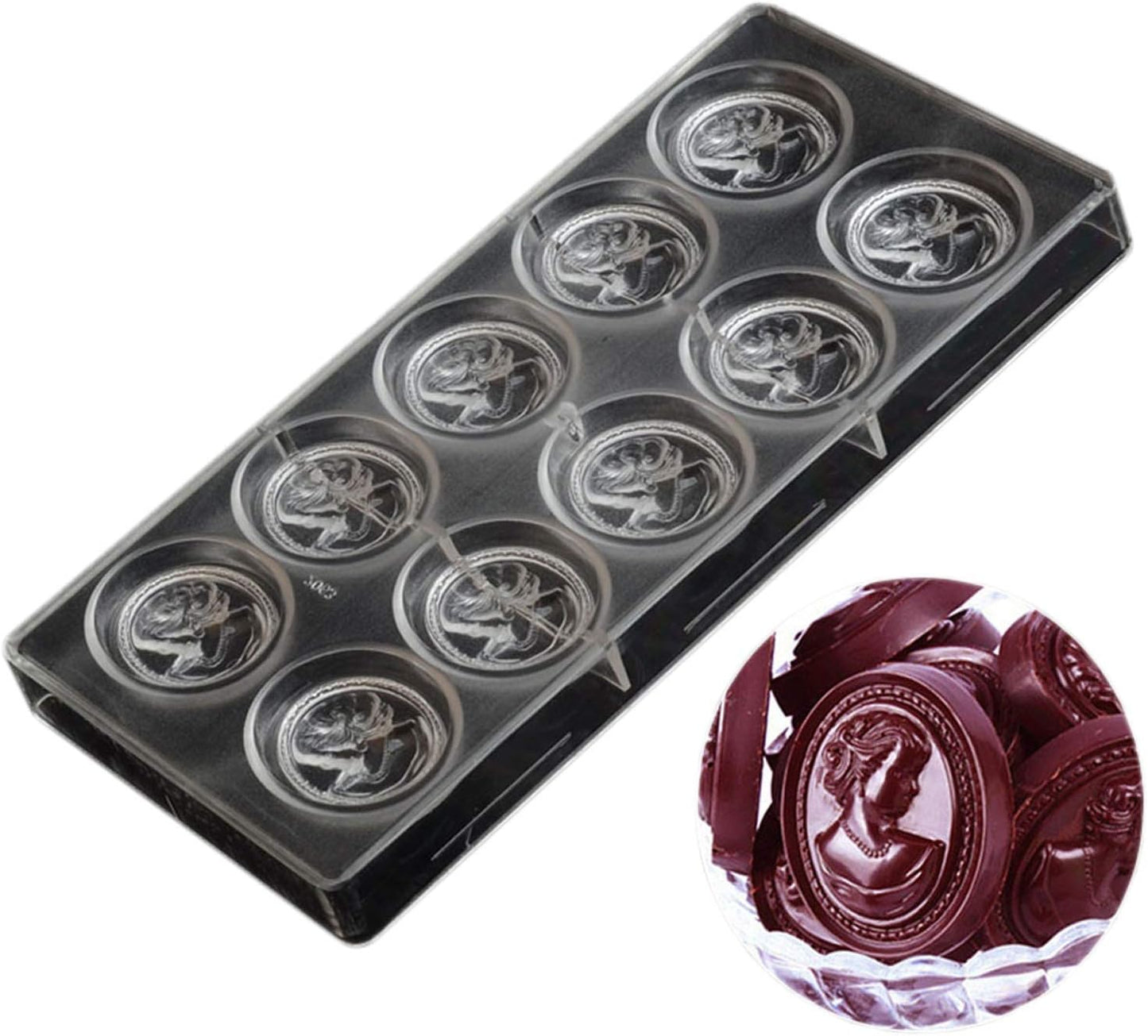 Grainrain polycarbonate chocolate mold polycarbonate chocolate bar mould (19277)