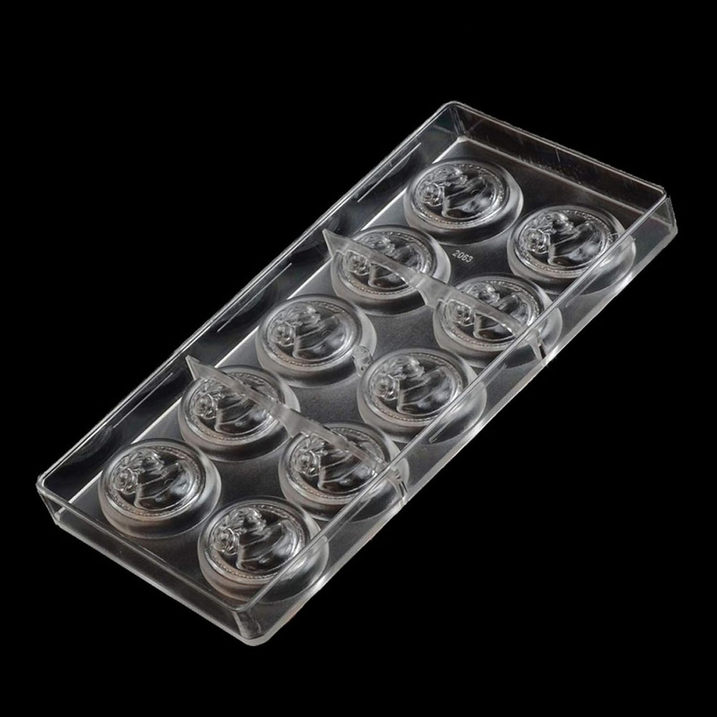 Grainrain polycarbonate chocolate mold polycarbonate chocolate bar mould (19277)