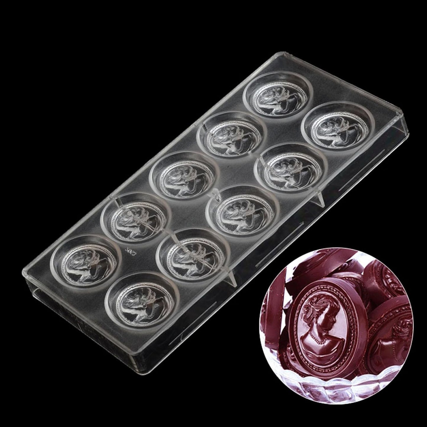 Grainrain polycarbonate chocolate mold polycarbonate chocolate bar mould (19277)