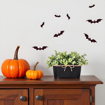 Dahey Artificial Eucalyptus Faux Plants Indoor for Farmhouse Home Decor Fake Potted Plants in Rustic Rectangular Pots Table Centerpiece for Bathroom Laundry Living Room Greenery Decor, Black