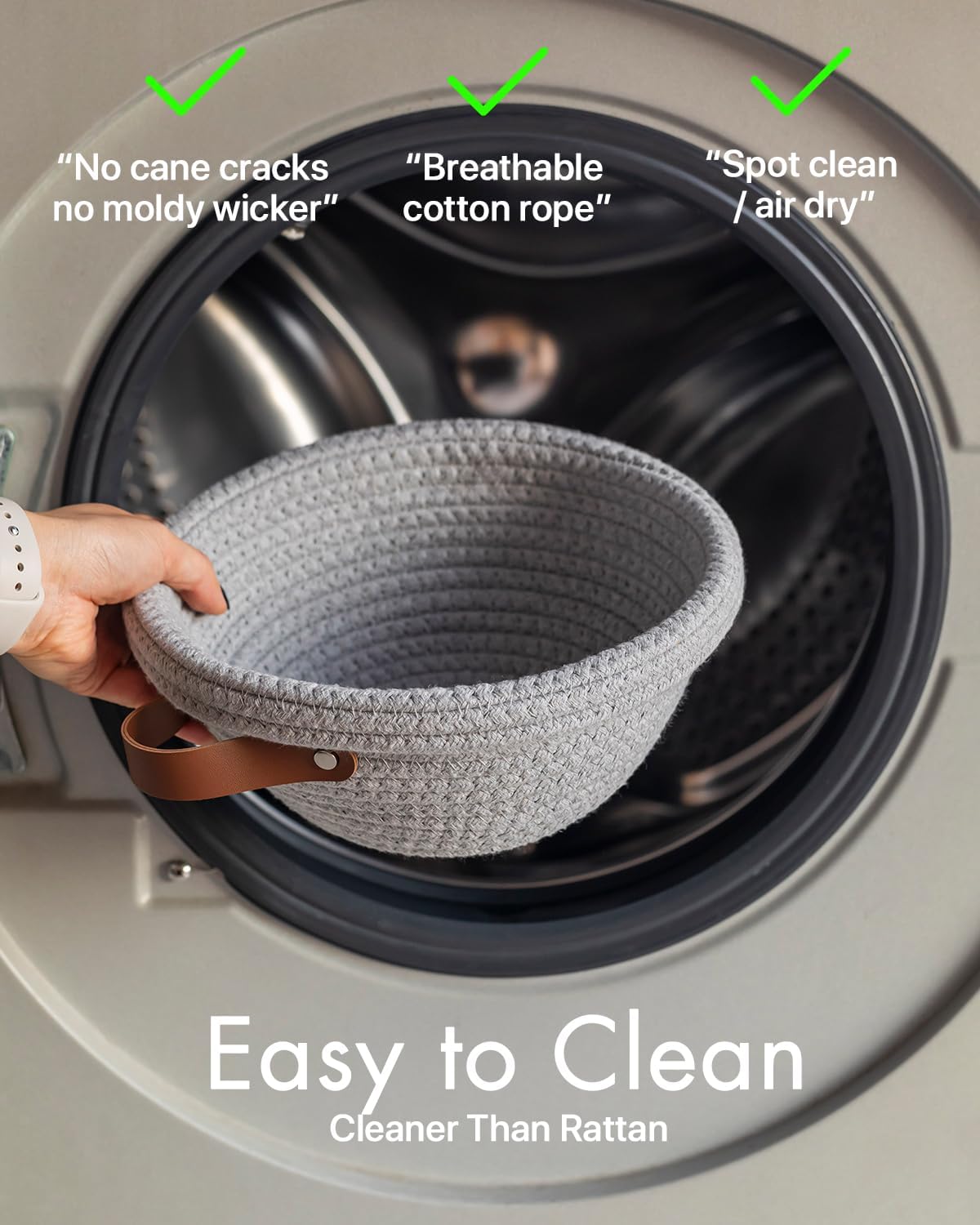 Crispier Crust Cotton Rope Banneton Bread Proofing Basket Set, Oval & Round Bread Baskets with Liners & Covers for Artisan Bread Baking, Sourdough Bread Baking Supplies(Gray)