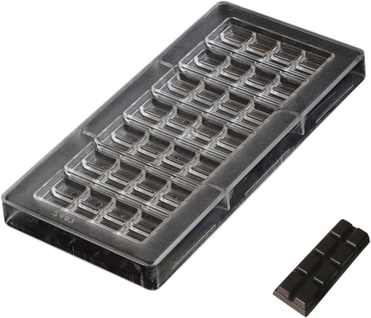 Grainrain polycarbonate chocolate mold polycarbonate chocolate bar mould DIY handmade candy pastry tools (19306)