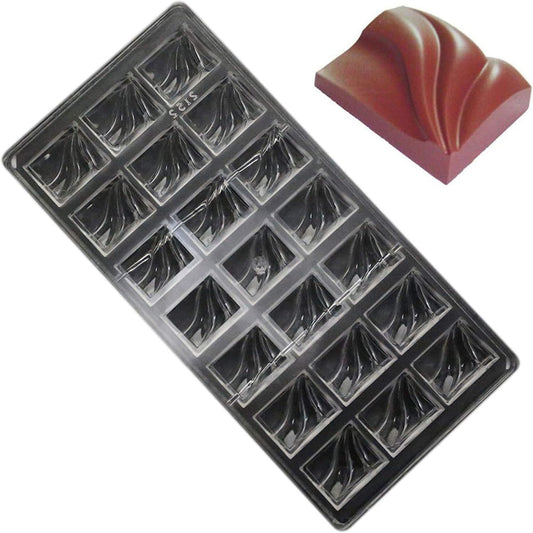 Grainrain polycarbonate chocolate mold polycarbonate chocolate bar mould (19377)