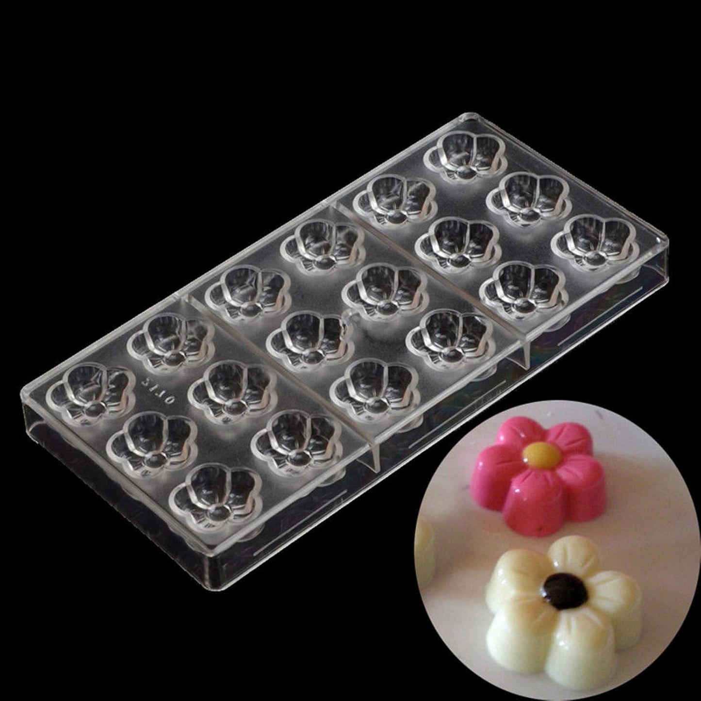 Grainrain polycarbonate chocolate mold polycarbonate chocolate bar mould (19332)