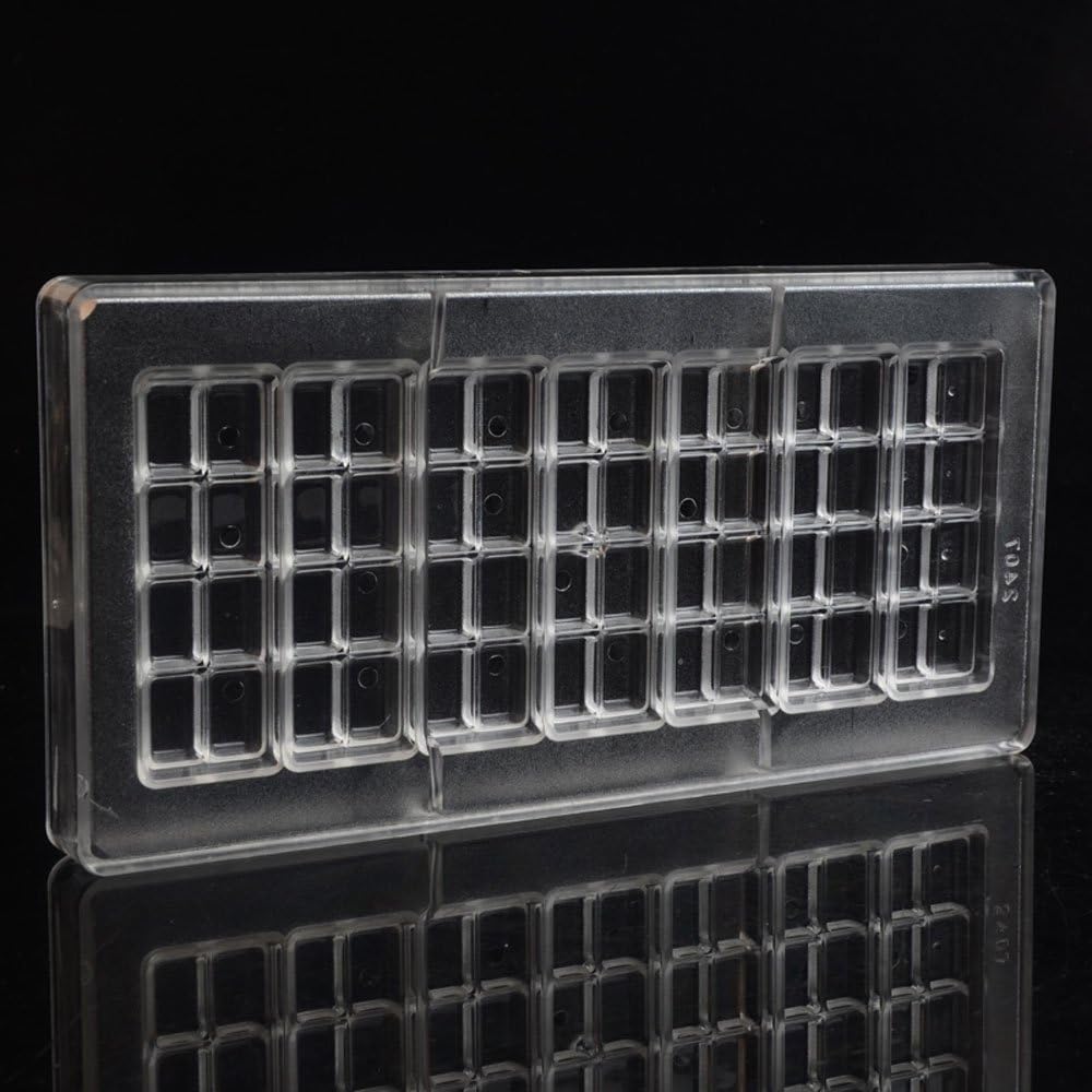 Grainrain polycarbonate chocolate mold polycarbonate chocolate bar mould DIY handmade candy pastry tools (19306)