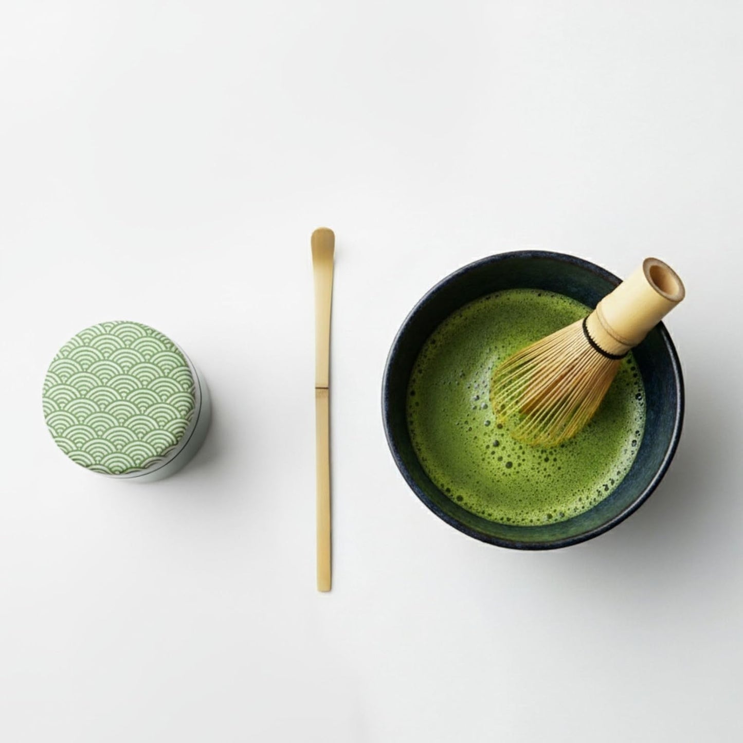 Product of Gifu Japan Ceramic Matcha Bowl – Handmade Chawan Matcha Bowl, Japanese Bowl, Navy, 21.1 oz, 620ml