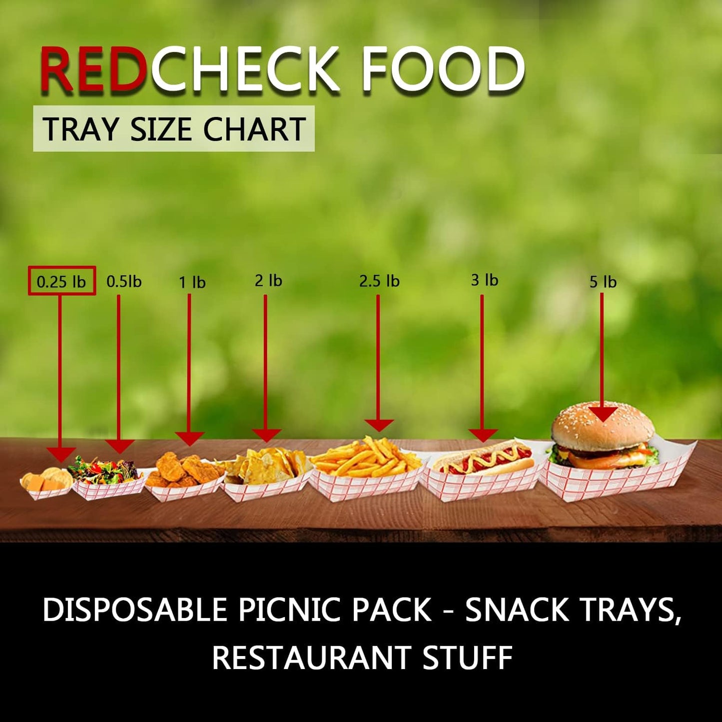 Angel's Peel Lounge Disposable Paper Food Tray — Hot Dog Trays, Nacho Trays, Paper Food Boats for Concession Stand and Party Snacks, Grease-Resistant Red Check Tray for Serving, 4x3in, 100-PACK