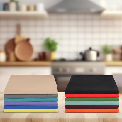 Urban Villa Cloth Napkins Set of 12 20x20 Inches 100% Cotton Napkins Cloth Washable Soft Durable Reusable Absorbent Table Dinner Napkins Cloth for Hotel Lunch Restaurant Weddings Parties-Multi Color