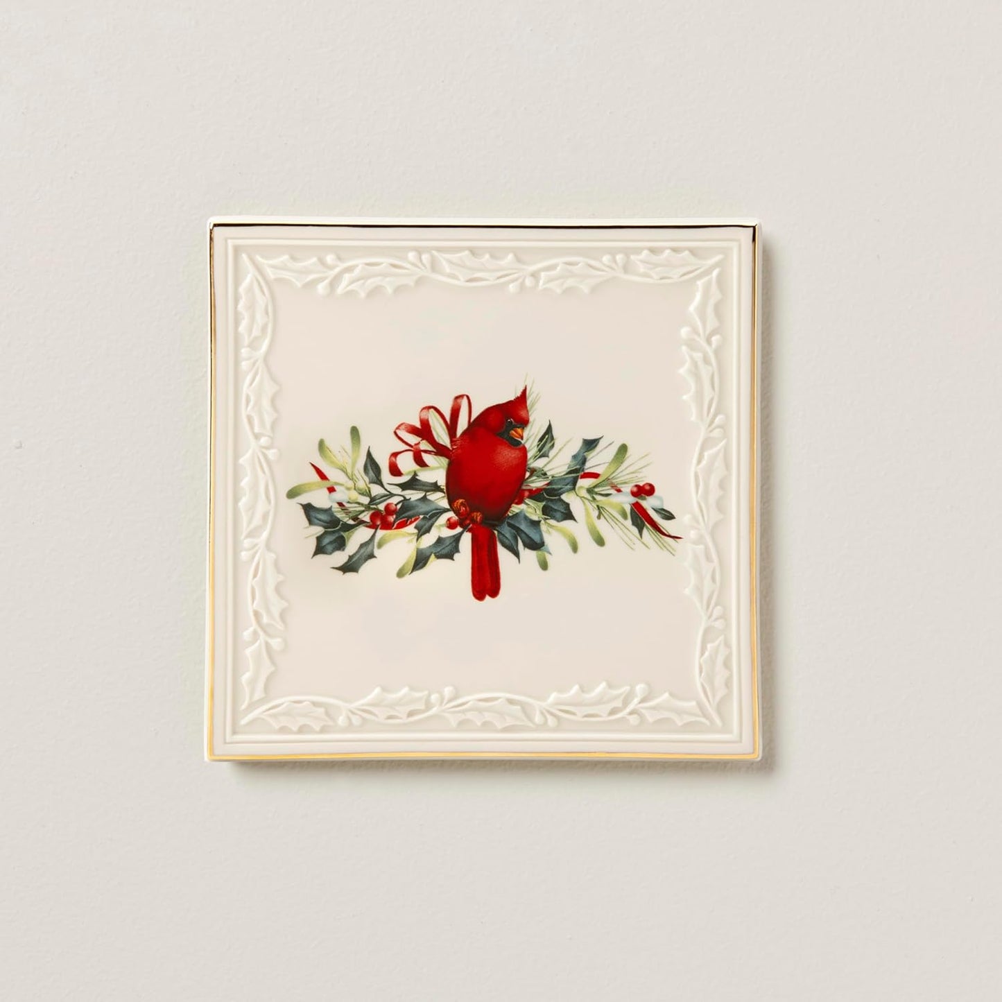 Lenox 870608 Winter Greetings Trivet, Christmas & Holiday Hosting