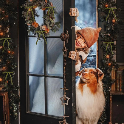 SIMISI RIBBON 24Pcs Olive Green Christmas Velvet Ribbon Bows Decorations Xmas Ornaments Vintage Decor for Tree, Wreath, Garland (3/8'' Width, 5 * 7 inch)