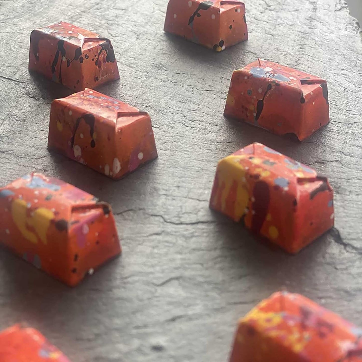 Grainrain polycarbonate chocolate mold polycarbonate chocolate bar mould rectangle envelope diy candy pastry bakeware tools (19329)