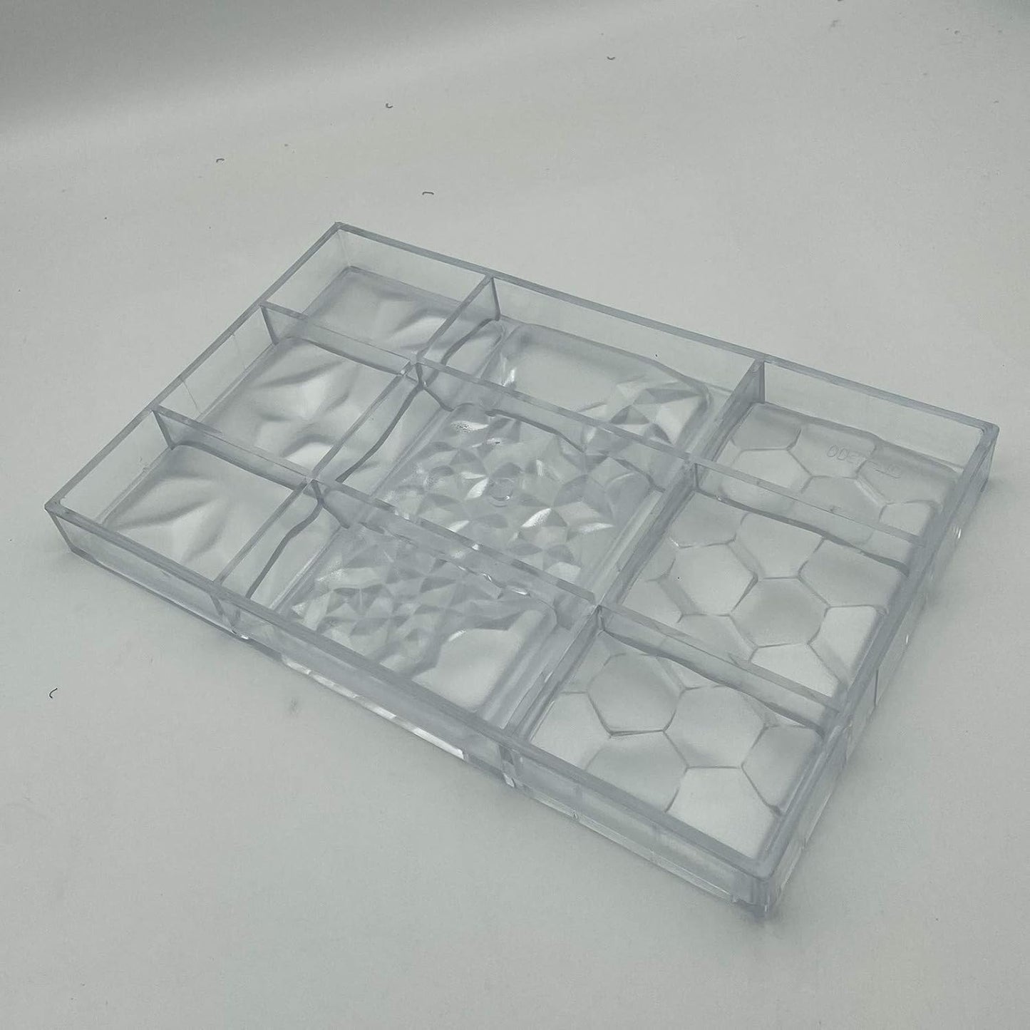 3 In 1 Polycarbonate Chocolate Bar Mold Large Break-Apart Candy Tray